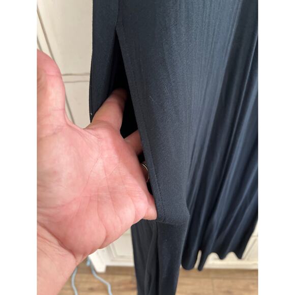 NWOT Soft Surroundings size PS petite small black sleeveless dress with pockets - Picture 5 of 5